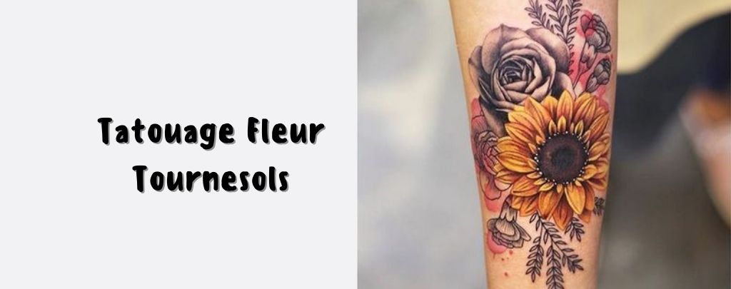 Tatouage Fleur Tournesols