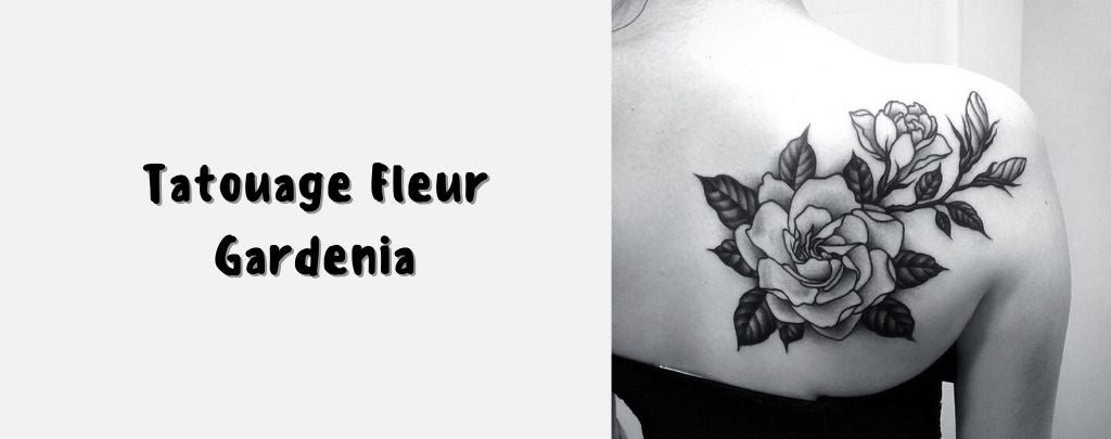 Tatouage Fleur gardenia