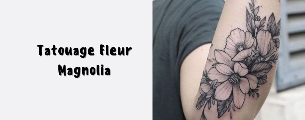 Tatouage Fleur magnolia