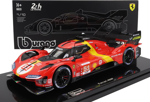 Modellino Auto BBR Models 1/18 Ferrari 499P #50 Pole Lap 24h Le Mans 2023  LTD Fuoco-Molina-Nielsen | Motorsport Maranello