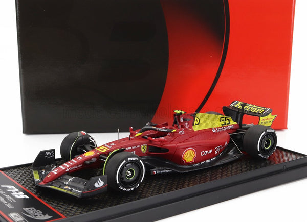Ferrari F1-75 1:18 - Carlos Sainz - 2nd Bahrain GP - 2022 - W 