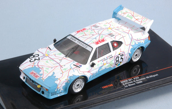 BMW M1 n°83 (1980) 1:18 - 24H Le Mans - D. Pironi - D. Quester - M 