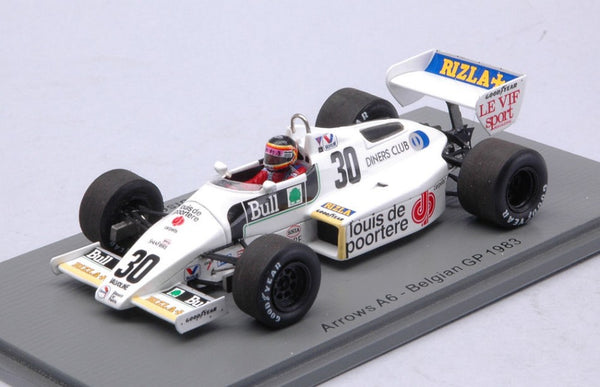 アロウズ A6 ブーツェン ベルギーGP 1983 スパーク 1/43-