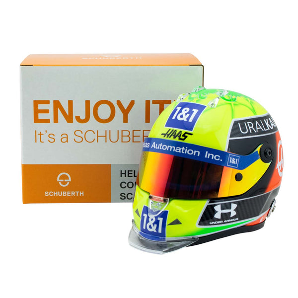 SCHUBERTH HELMET - F2 PORTACHIAVI CASCO - KEYRING HELMET DALLARA TEAM PREMA  RACING N 20 SEASON MICK SCHUMACHER 2020 F2 WORLD CHAMPION