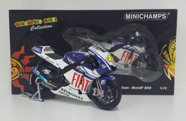 Figurine 1/12 Valentino Rossi Moto GP Ducati Test 2010 Minichamps 312110876