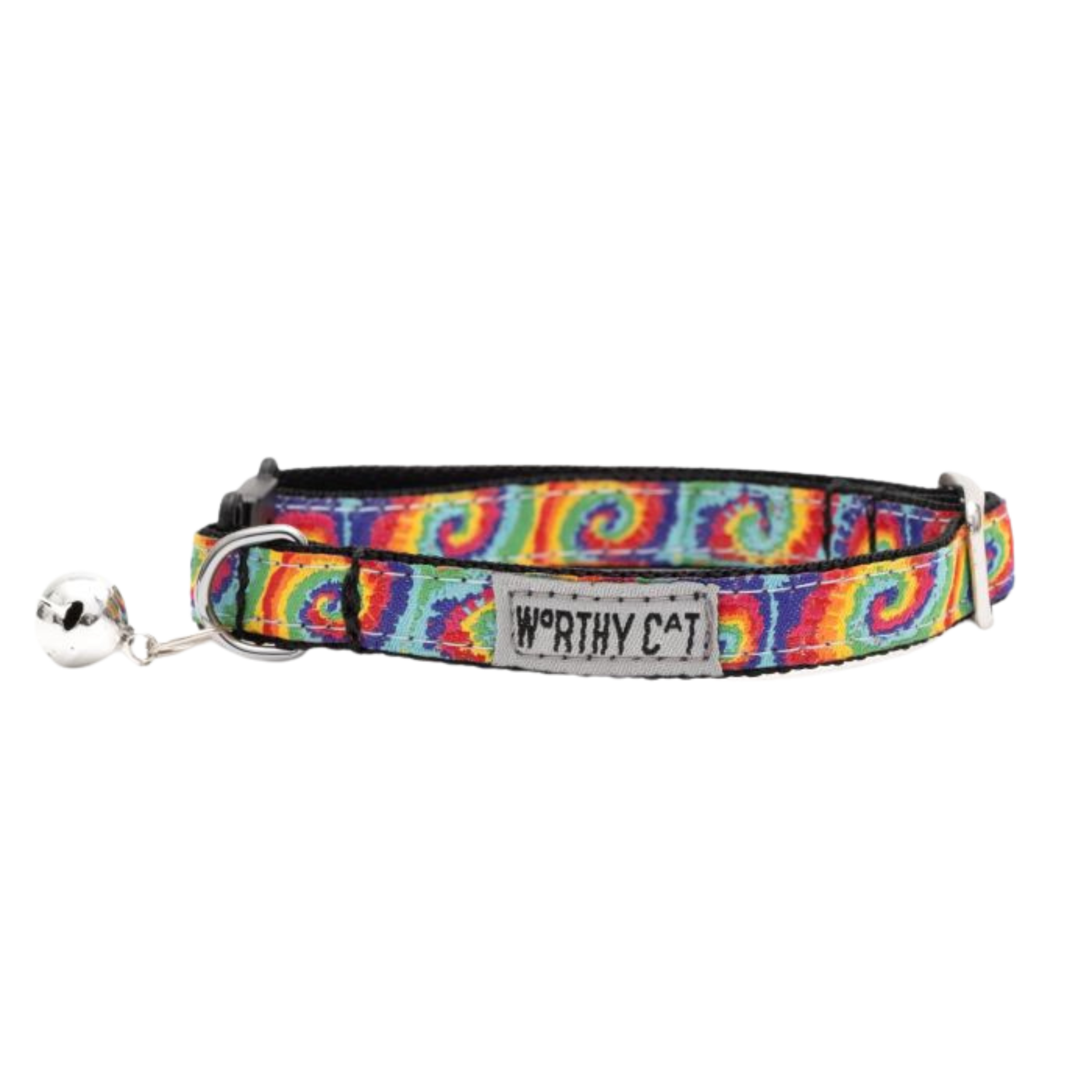 Tie dye shop cat collar