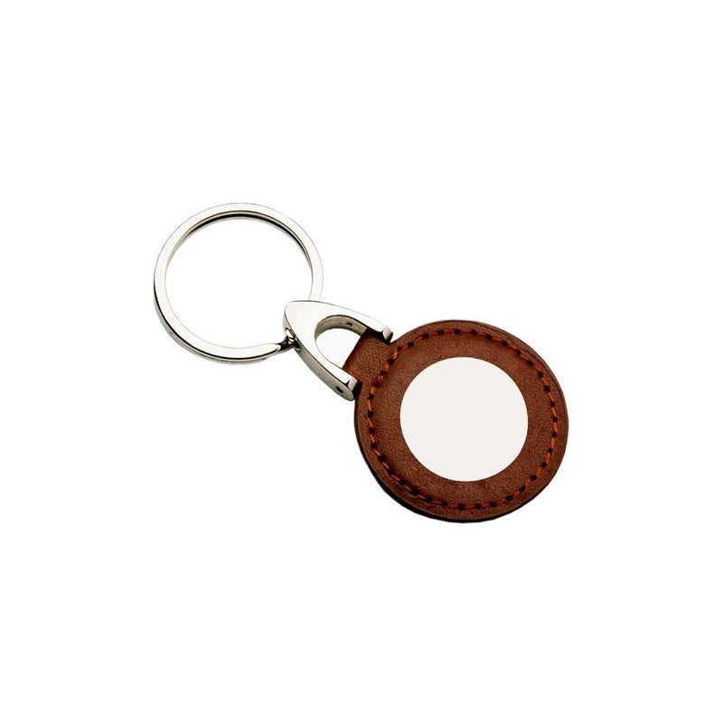 K52 Leather and Metal Key Rings