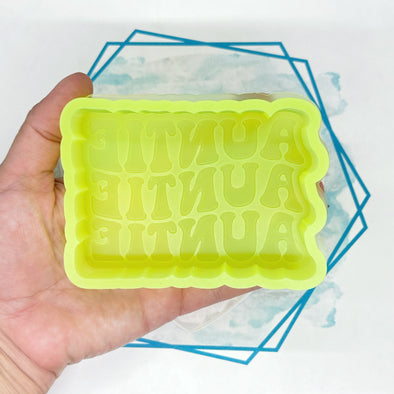 Varsity Font Y - Silicone Freshie Mold