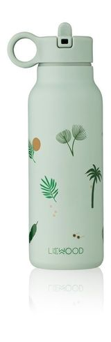 Trinkflasche "Jungle/ Apple blossom", mint 350ml - mimiundmax.at