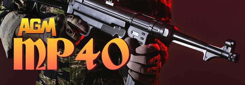 Read our review about the MP40 airsoft replica made by AGM