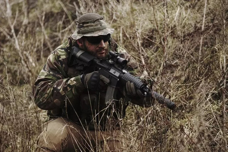 A player on the field with SAC02 Core specna arms