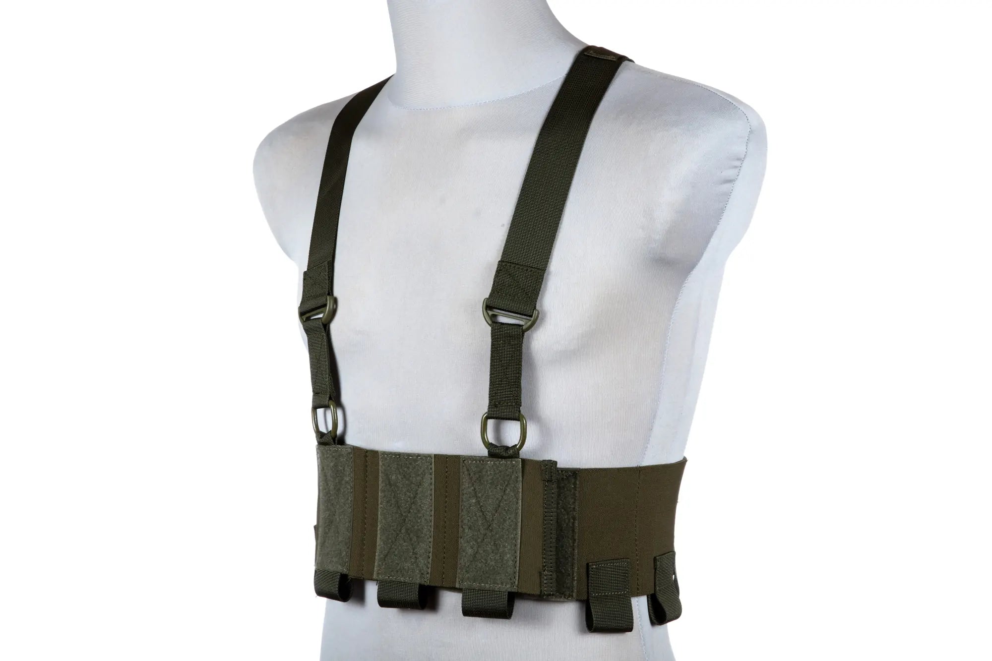 Airsoft Chest Rig olive color - AK type magazine