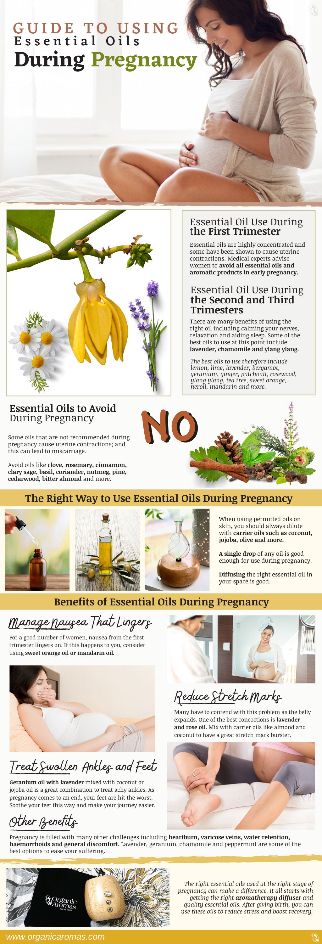 Guide to Using Essential Oils During Pregnancy Organic Aromas