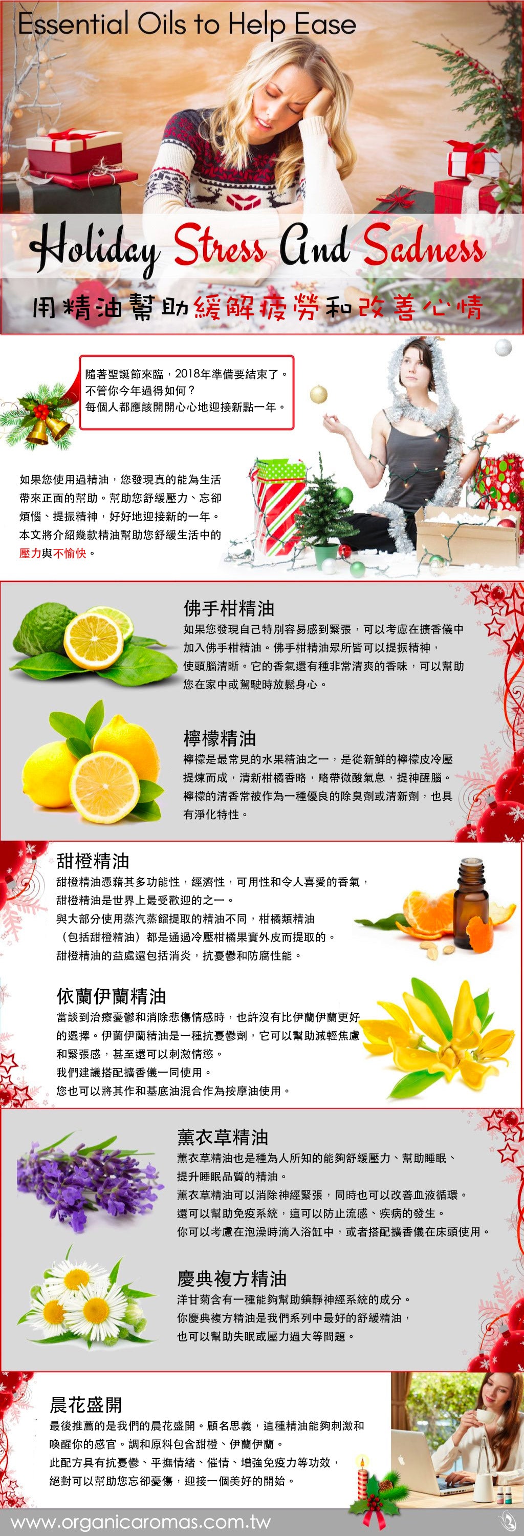 舒緩壓力精油