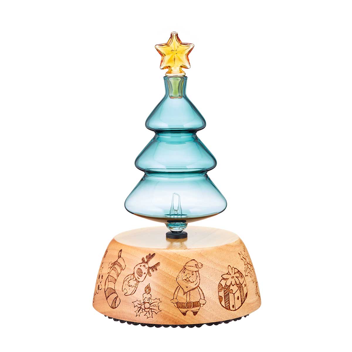 Christmas Tree Nebulizing Diffuser for Aromatherapy