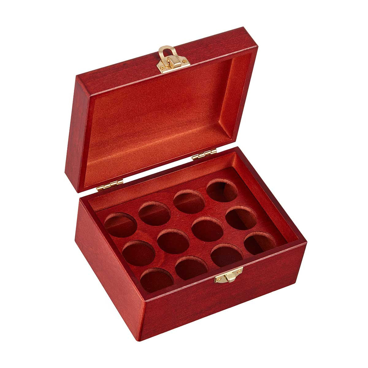 Download Wooden Storage Box For 12 Essential Oils Organic Aromas