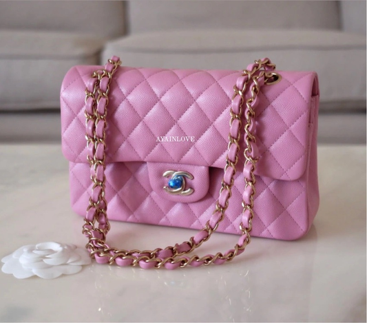 CHANEL Beige Clair Caviar Small Classic Flap Bag Gold Hardware *New* – AYAINLOVE  CURATED LUXURIES