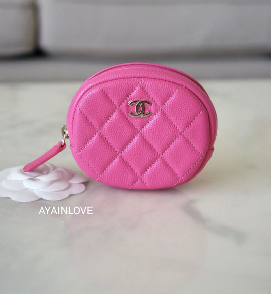 Authentic Chanel Pink Caviar Passport holder, Luxury, Bags & Wallets on  Carousell