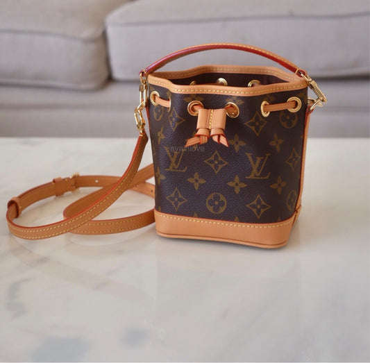 Louis Vuitton Monogram Hand Bag Mini Noe M42227 from Japan