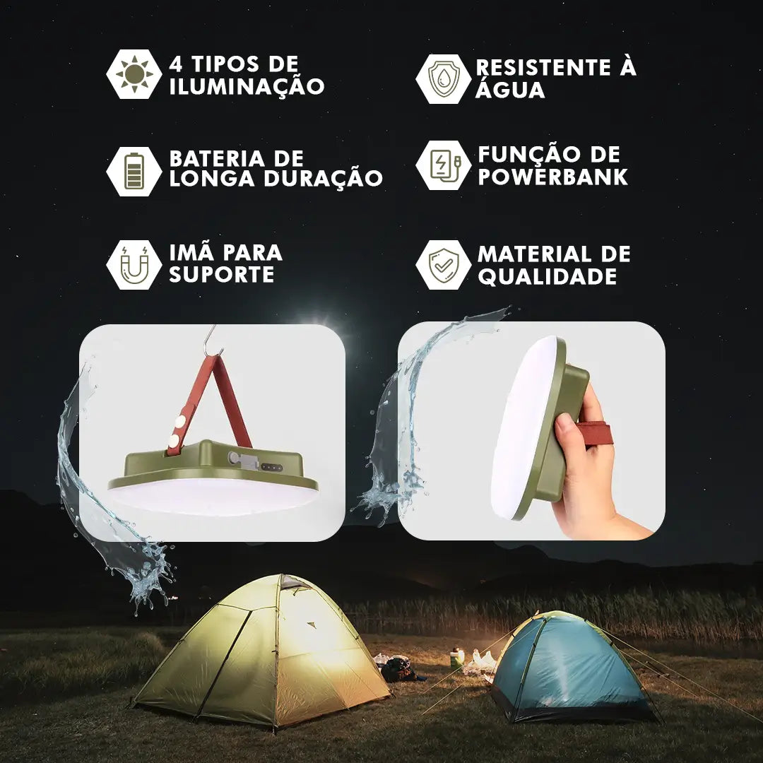 Refletor-Luz-Led-Camping-Acampamento