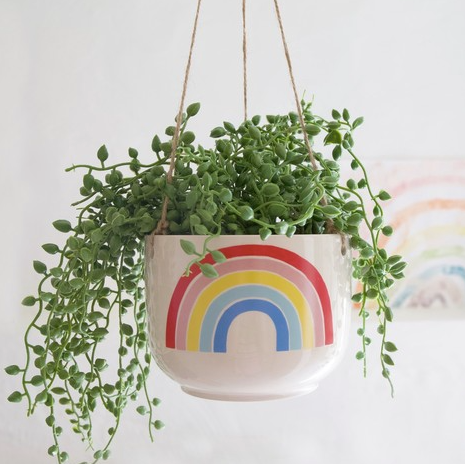 Sass & Belle Rainbow Hanging Planter