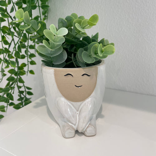 Hanging Happy Face Planter Pot – SparkDazzle