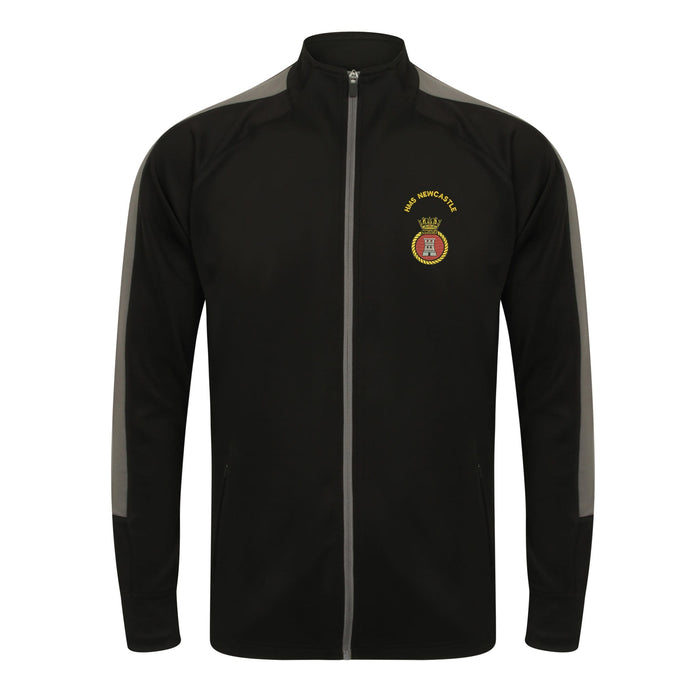 HMS Newcastle Knitted Tracksuit Top — The Military Store