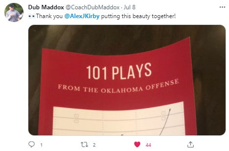 Dub Maddox 101 Oklahoma Plays