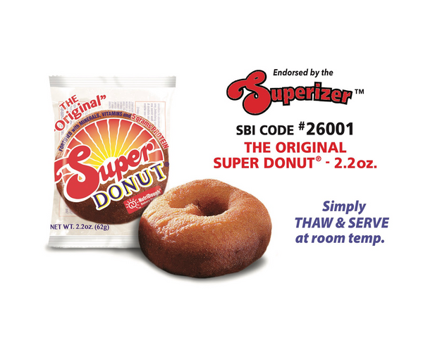 Super Bakery Whole Grain Super Plus Donut Case