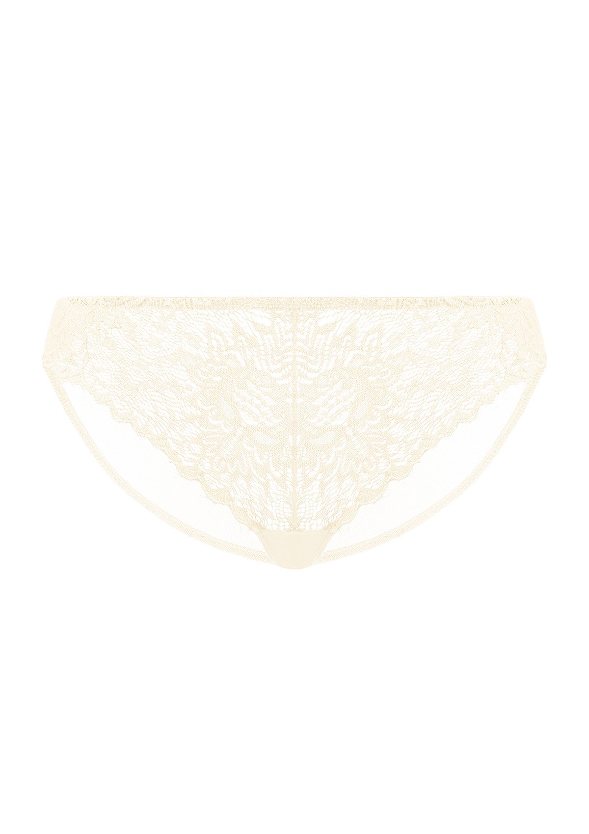 HSIA Sunflower Exquisite Champagne Lace Bikini Underwear - M / Champagne