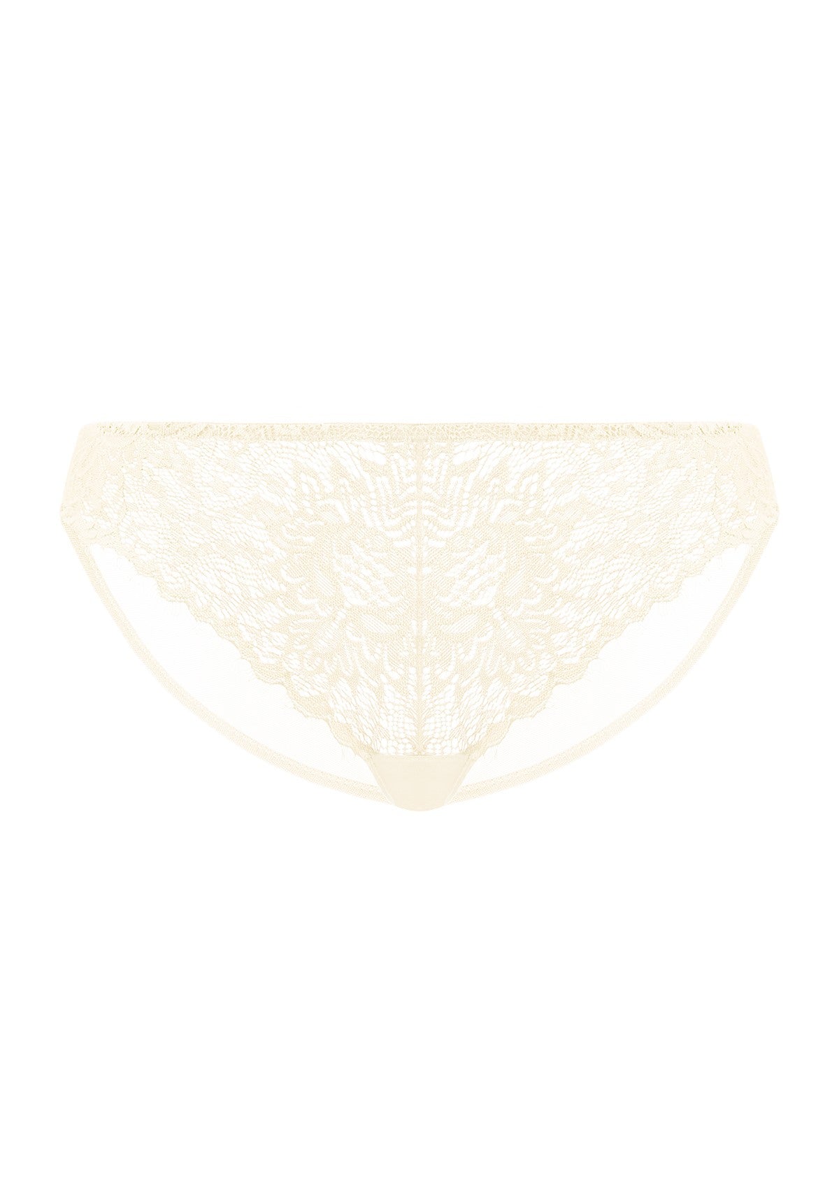 HSIA Sunflower Exquisite Champagne Lace Bikini Underwear - XL / Champagne