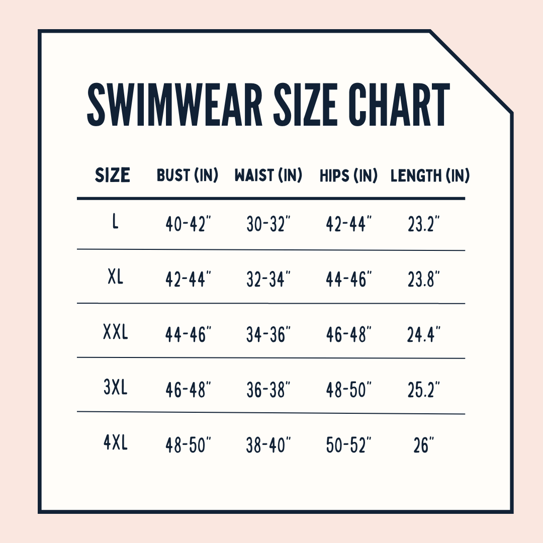 V-Neck Shirred One-Piece Swimwear - Aqua Breeze / 3XL