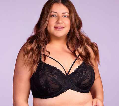 hsia lace unlined minimizer bras