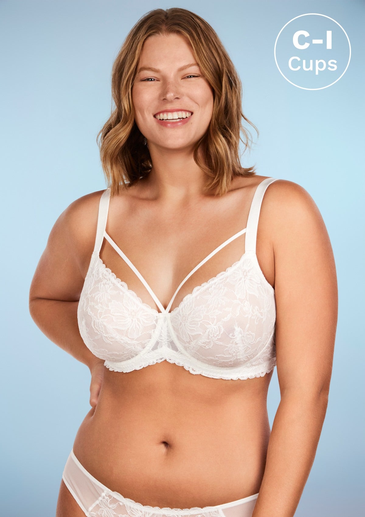 HSIA Pretty In Petals See-Through Lace Bra: Posture Support Bra - White / 34 / D