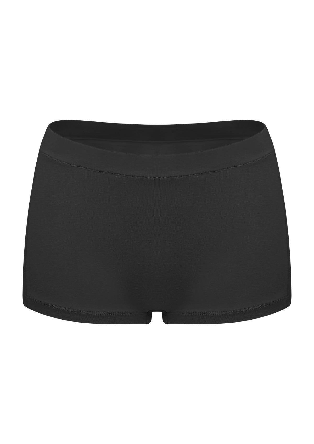 All-Day Comfort Mid-Rise Cotton Boyshorts Underwear 3 Pack - L / Black+Beige+Green