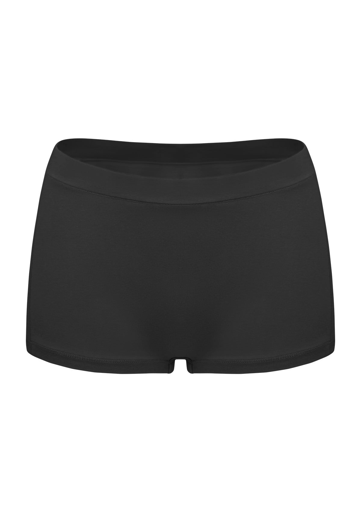 All-Day Comfort Mid-Rise Cotton Boyshorts Underwear 3 Pack - M / Black+White+Beige