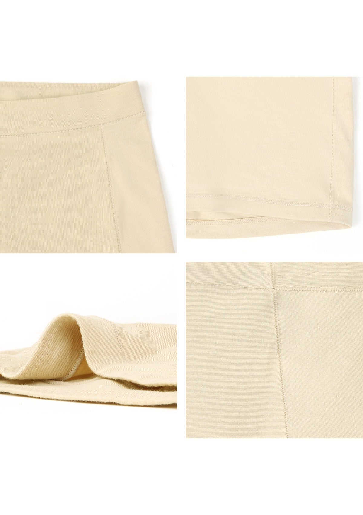 All-Day Comfort High-Rise Cotton Boyshorts Underwear 3 Pack - M / Black+White+Beige