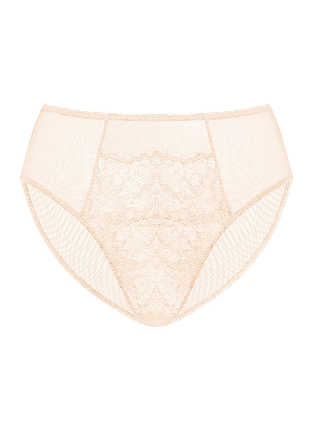 HSIA Spring Romance High-Rise Floral Lacy Panty-Comfort In Style - M / Pink