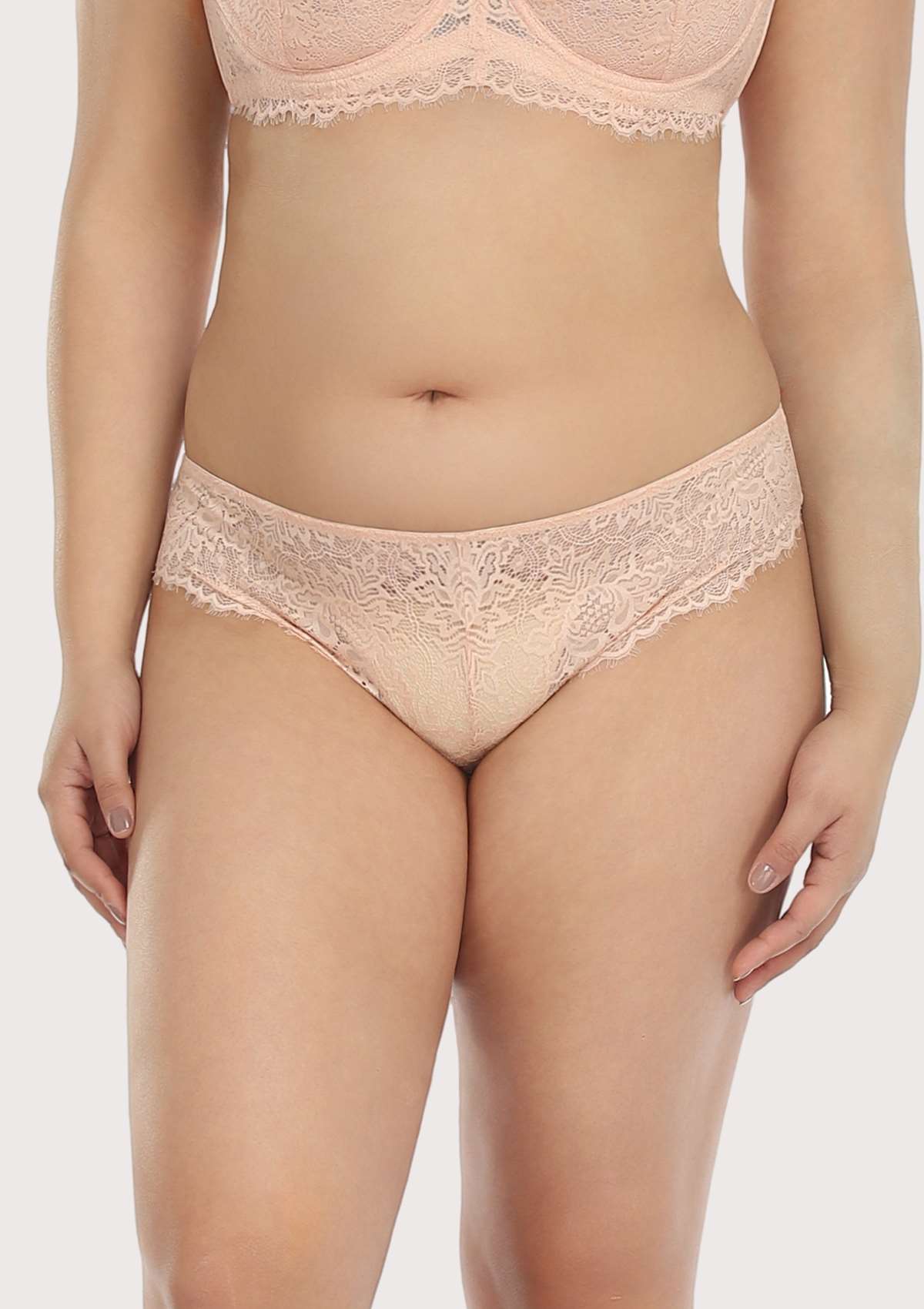HSIA Sunflower Exquisite Lace Bikini Underwear - XXL / White
