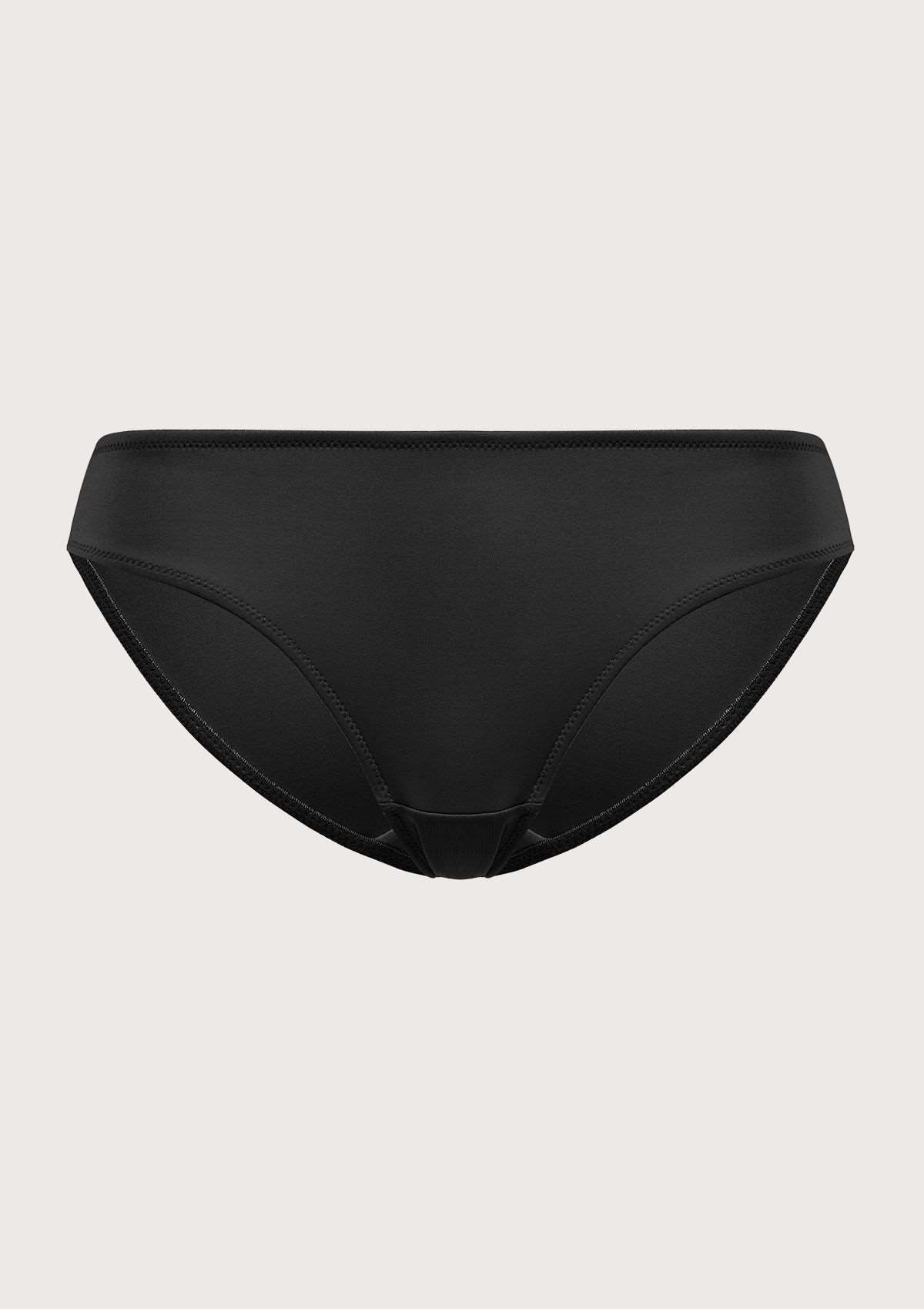 HSIA Patricia Smooth Classic Soft Stretch Panty - Everyday Comfort - L / Black