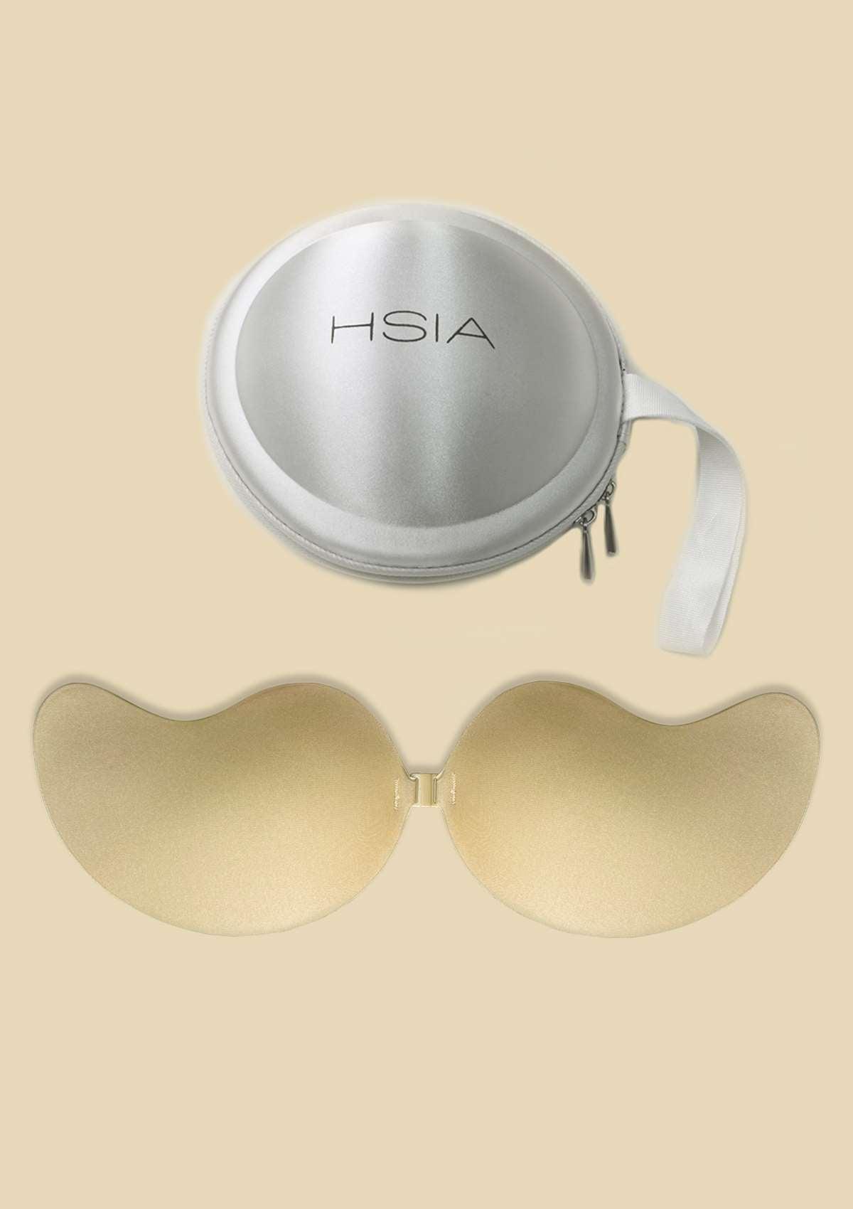 HSIA Strapless Backless Adhesive Sticky Bra  - 34D / Beige