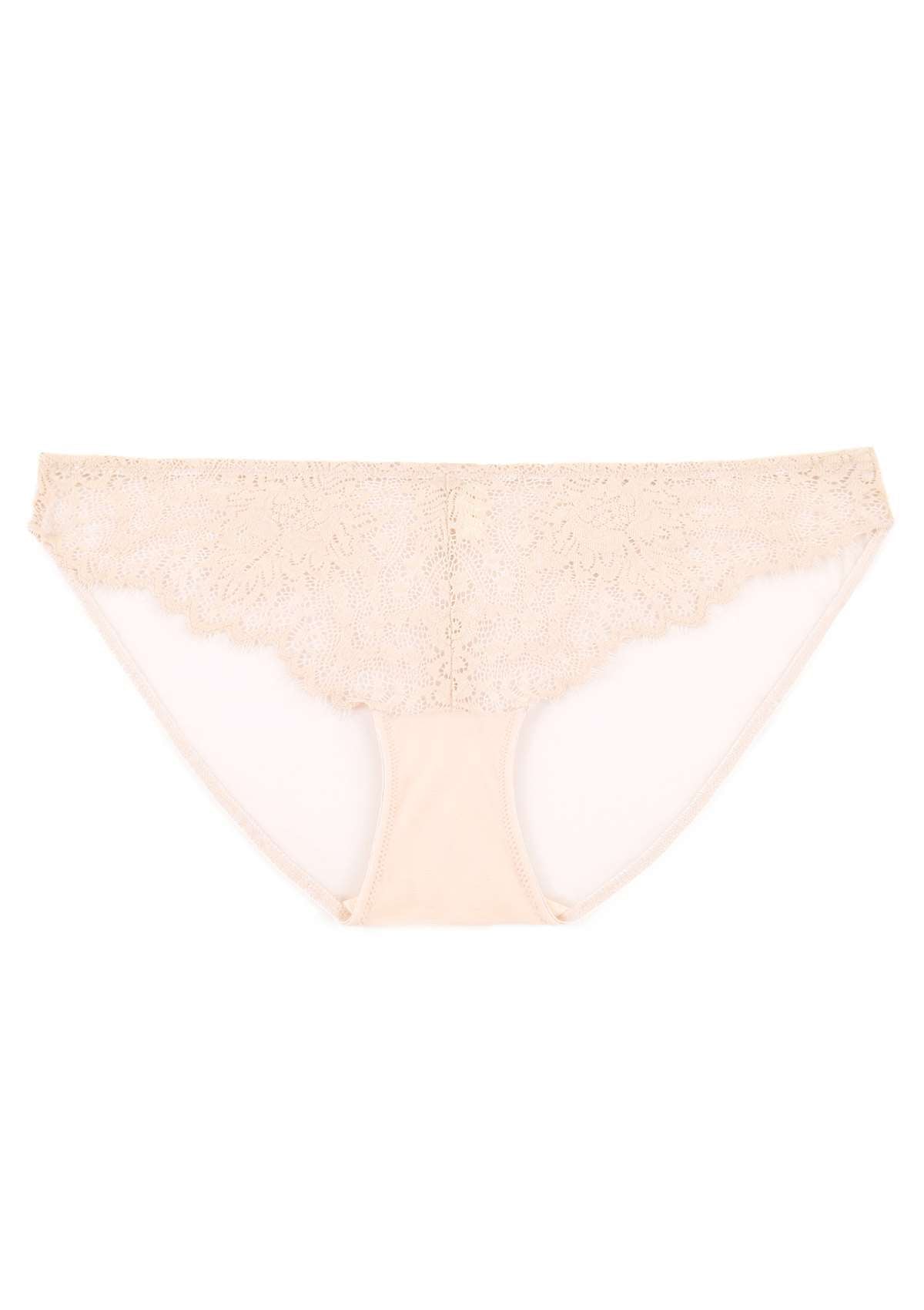 HSIA Sunflower Exquisite Lace Bikini Underwear - M / White