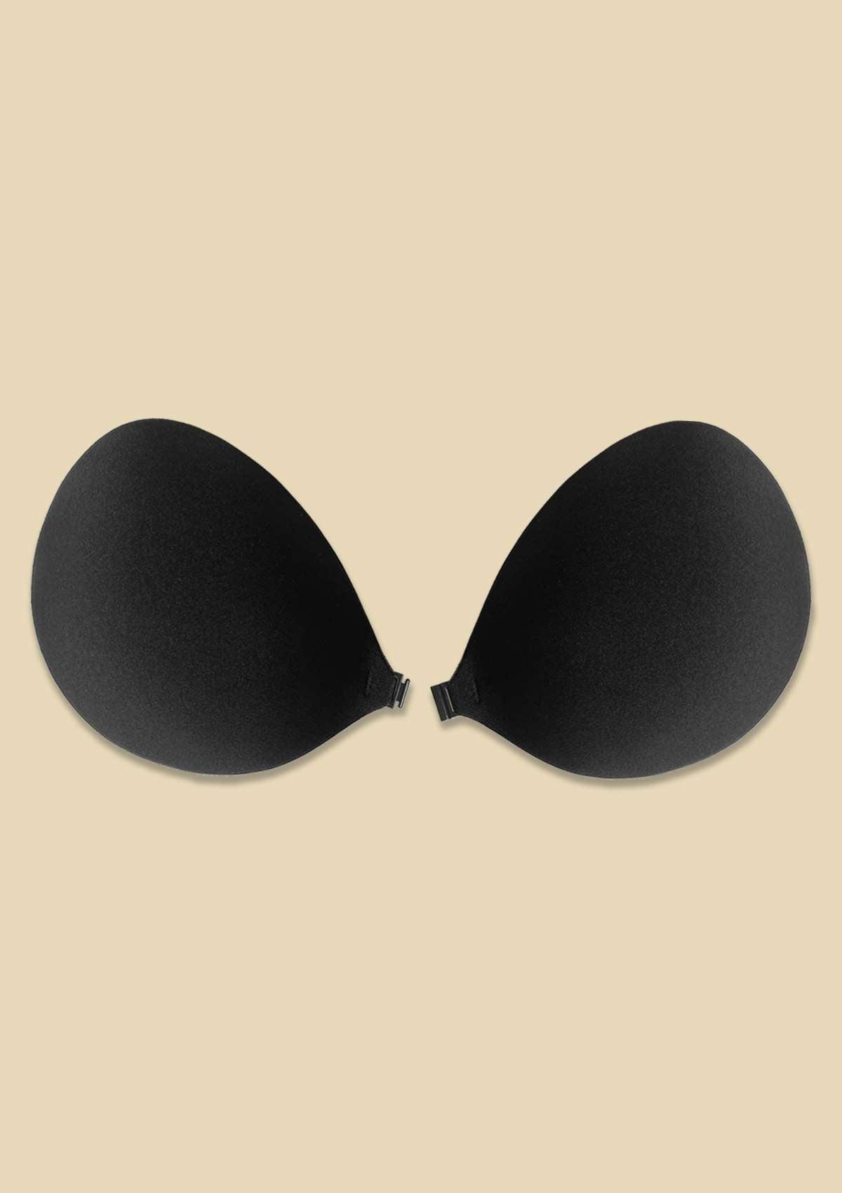 HSIA Backless Sticky Bra  - 34B / Black