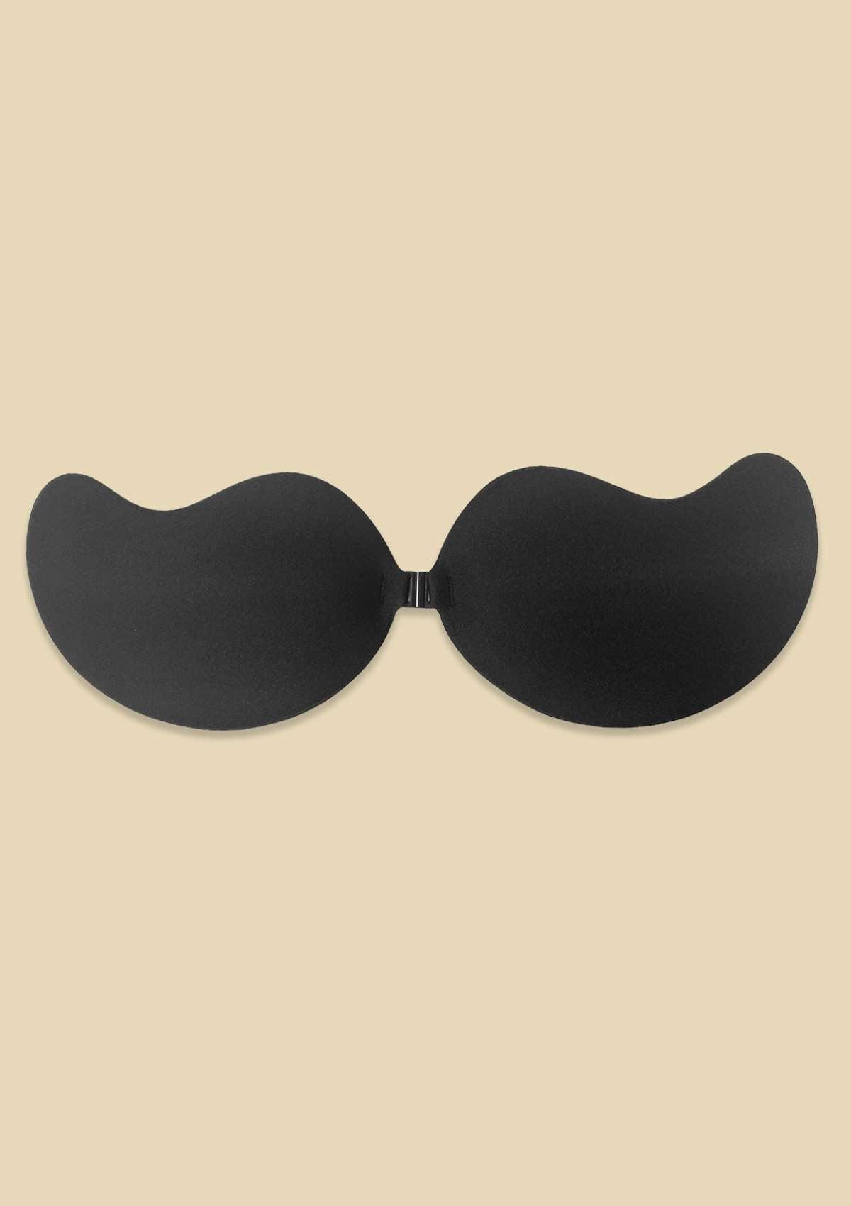 HSIA Strapless Backless Adhesive Sticky Bra  - 34A / Black