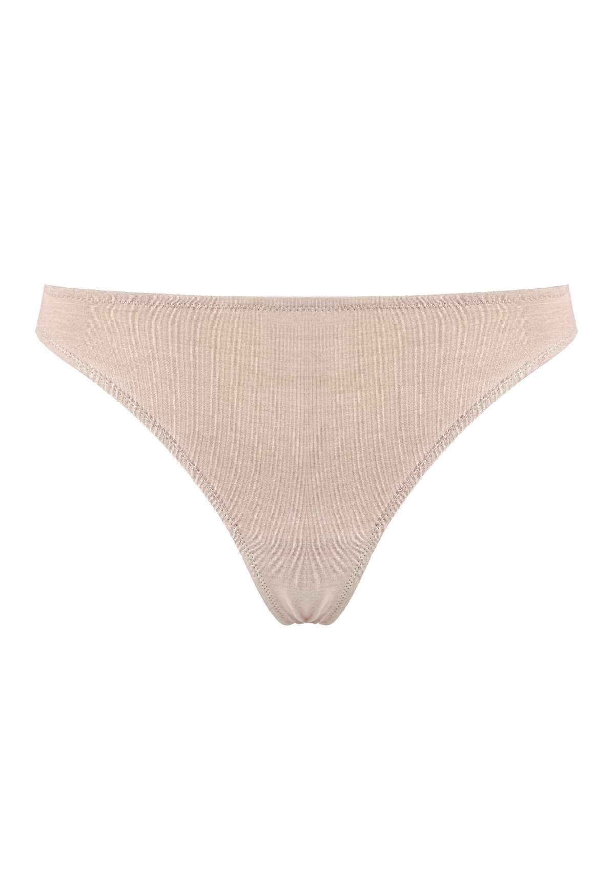 HSIA Comfort Cotton Thongs 3 Pack - L / Beige+Black+Pink