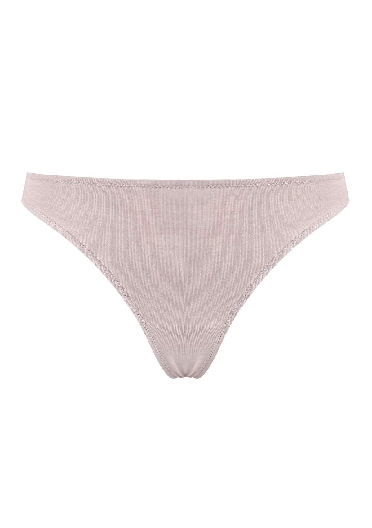 HSIA Comfort Cotton Thongs 3 Pack - M / Beige+Black+Pink