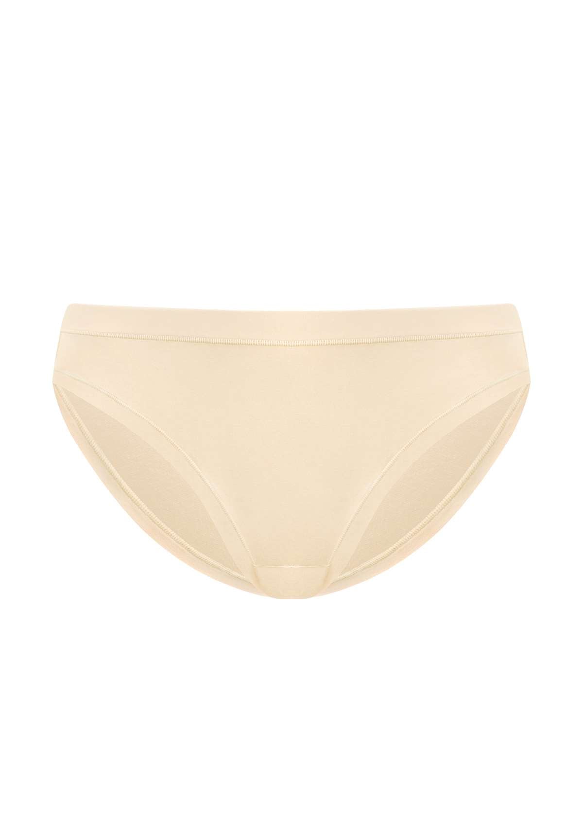 HSIA Comfort Stretch Cotton Everyday Bikini Panty - XL / White