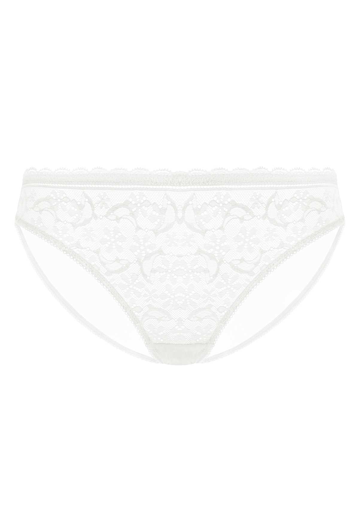 HSIA Anemone Lace Dolphin-Patterned Front And Mesh Back Panties-3 Pack - XL / Black+Burgundy+White