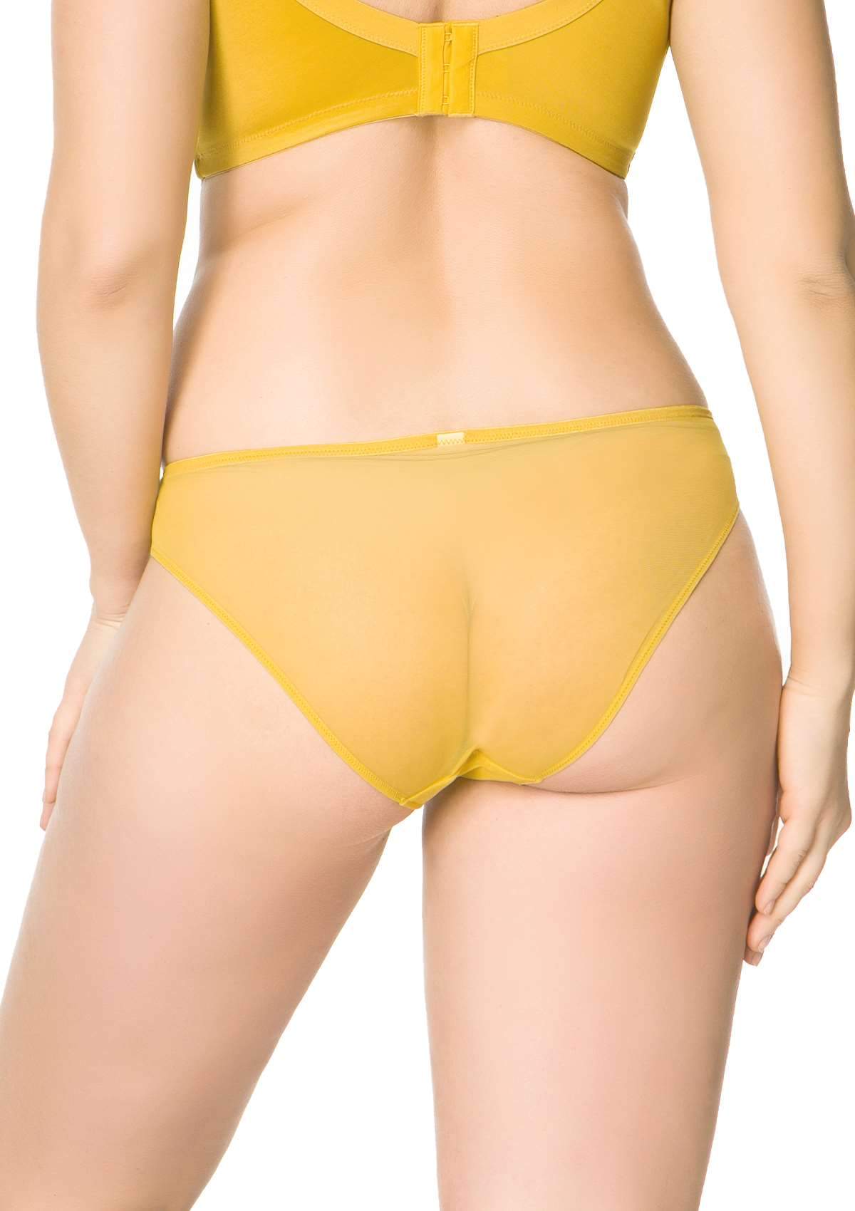 HSIA Plaid Lace Bikini Panties 3 Pack - XXL / Black+Yellow+Pink