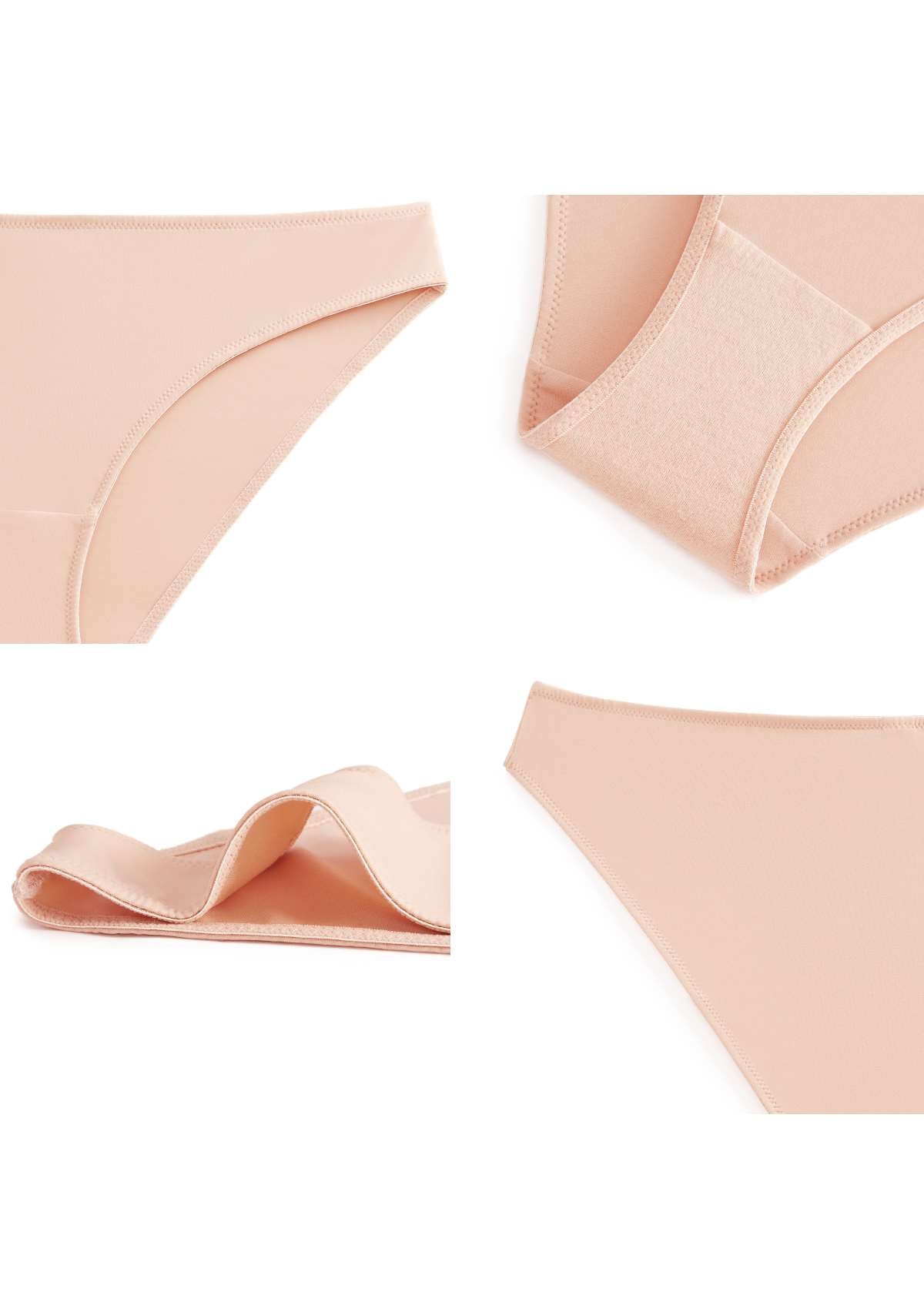 HSIA Patricia Smooth Classic Soft Stretch Panty - Everyday Comfort - XXL / Beige